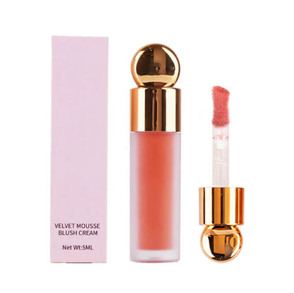 7 color liquid blush face blusher long lasting waterproof