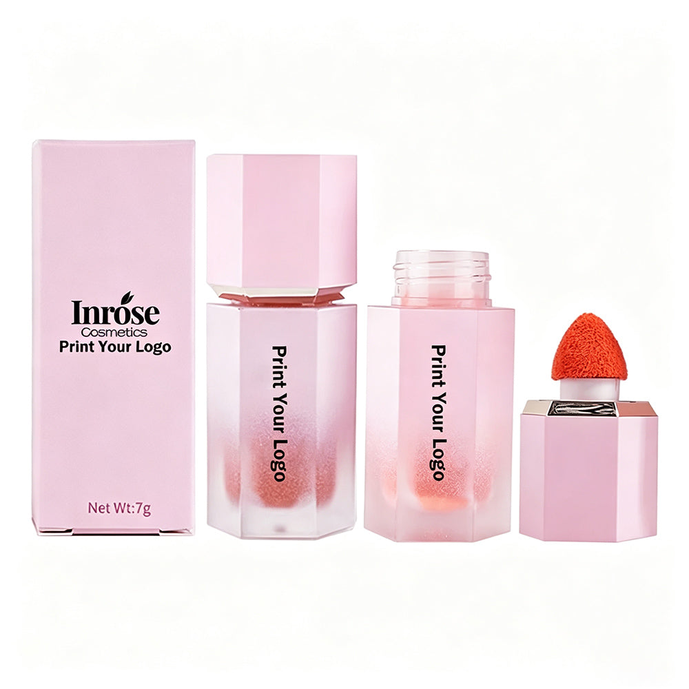 8 Color Liquid Blush Makeup Blusher Long Lasting Waterproof Vagan
