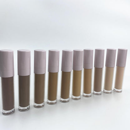10 color liquid concealer full coverage natural skin friendly