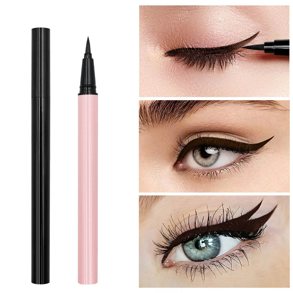 24 Color Pink Liquid Eyeliner Pencil Colorful Waterproof Long Lasting