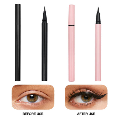 24 Color Pink Liquid Eyeliner Pencil Colorful Waterproof Long Lasting