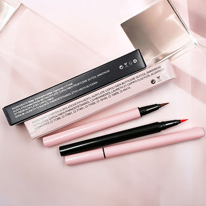 24 Color Pink Liquid Eyeliner Pencil Colorful Waterproof Long Lasting