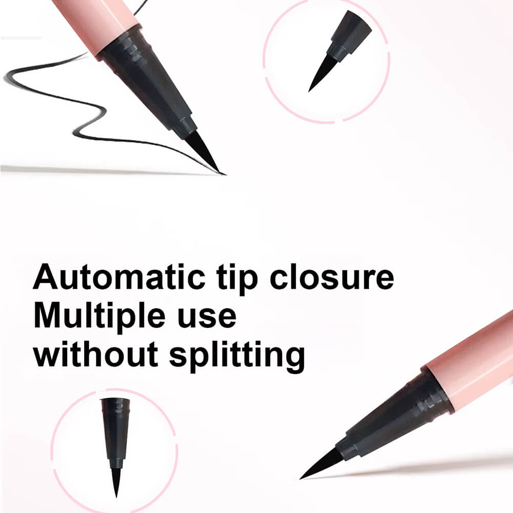 24 Color Pink Liquid Eyeliner Pencil Colorful Waterproof Long Lasting