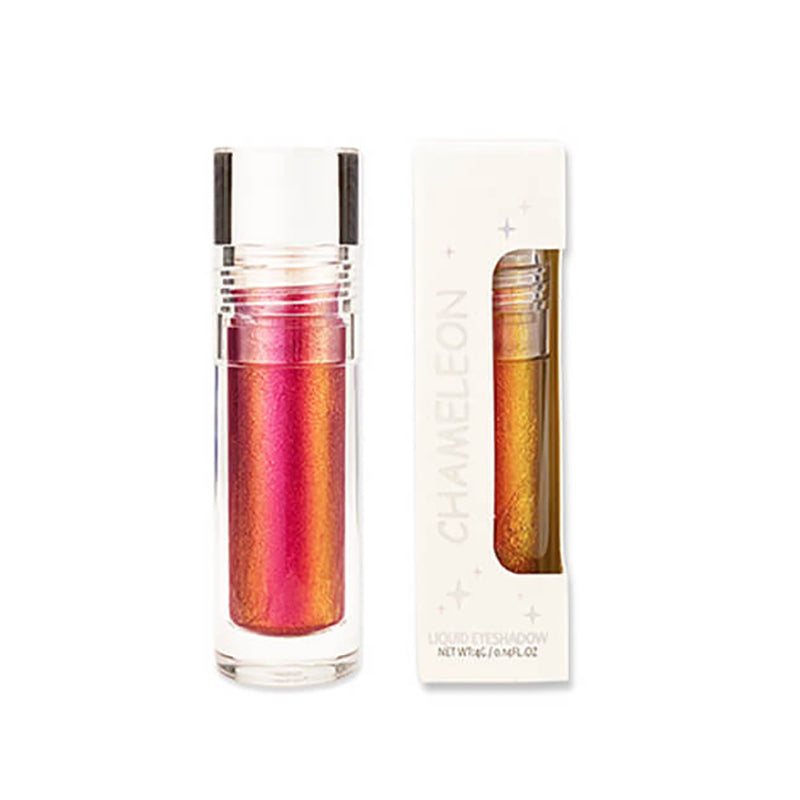6 color chameleon liquid eyeshadow highlighter shining lipstick