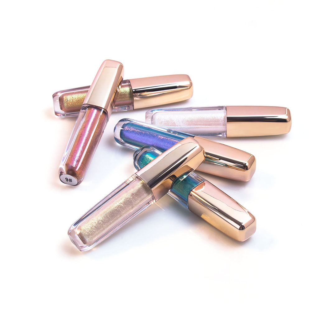 6-Color Chameleon Liquid Eyeshadow Highlighter Waterproof Long-Lasting