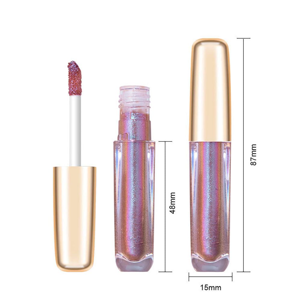 6-Color Chameleon Liquid Eyeshadow Highlighter Waterproof Long-Lasting