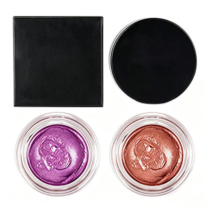 6 Color Jelly Eyeshadow Gel Liquid Highlighter High Pigment Shimmer Vegan