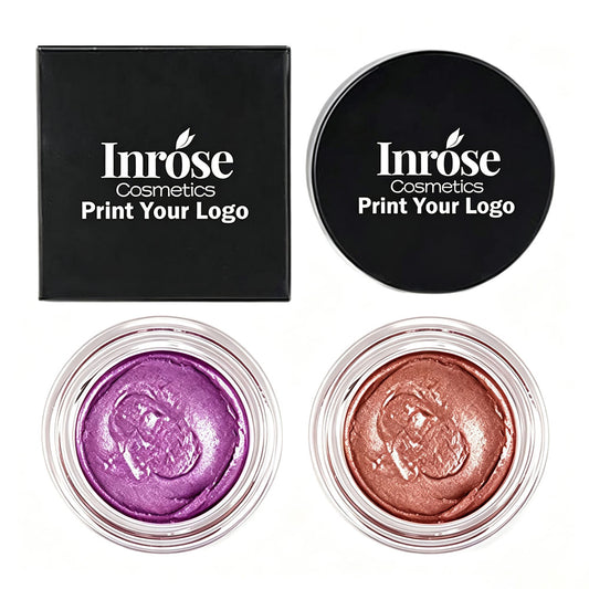 6 Color Jelly Eyeshadow Gel Liquid Highlighter High Pigment Shimmer Vegan