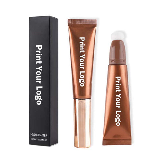 6 color liquid highlighter makeup highlight pearlescent glitter