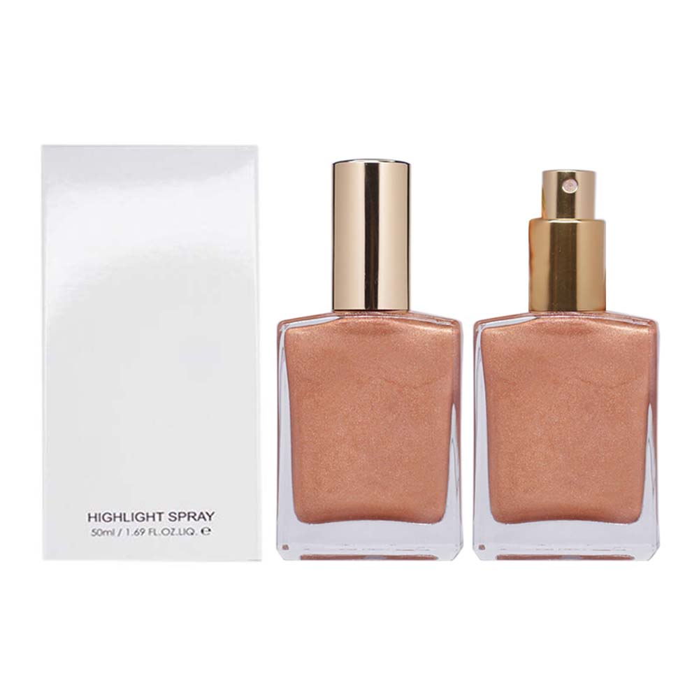 5 color liquid highlighter spray shimmer long lasting high pigmented