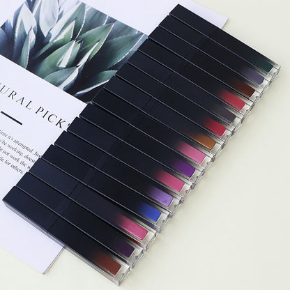125 Color Liquid Lipstick Matte Waterproof Long Lasting Gradient Tube