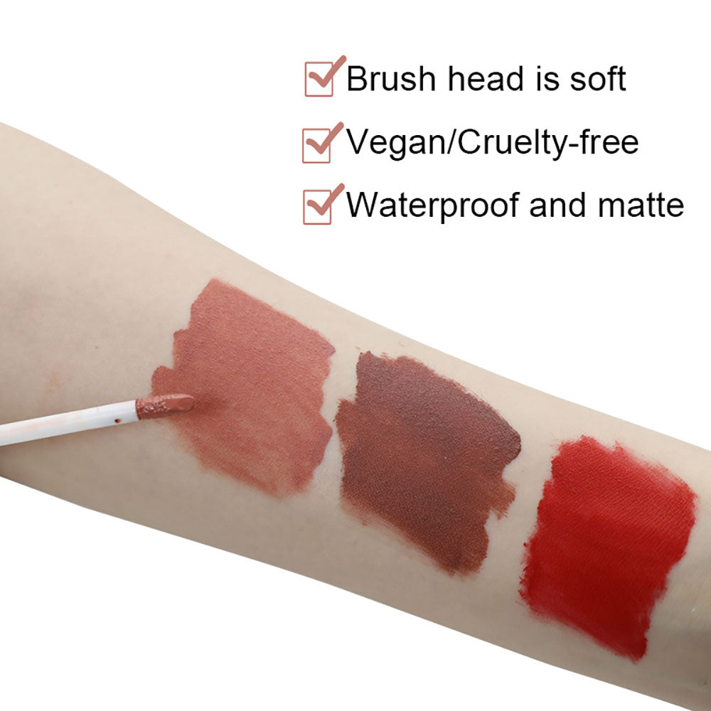 125 Color Liquid Lipstick Matte Waterproof Long Lasting Gradient Tube