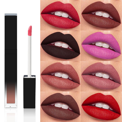 125 Color Liquid Lipstick Matte Waterproof Long Lasting Gradient Tube