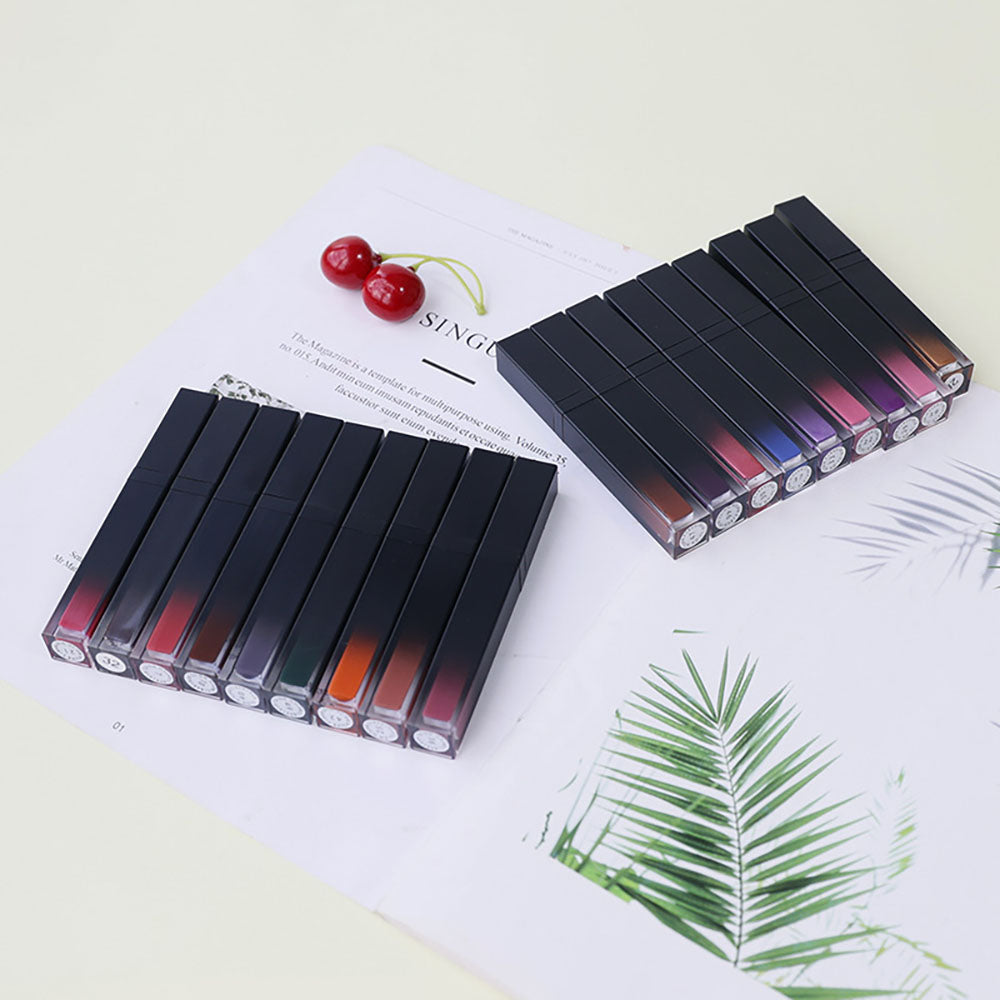 125 Color Liquid Lipstick Matte Waterproof Long Lasting Gradient Tube