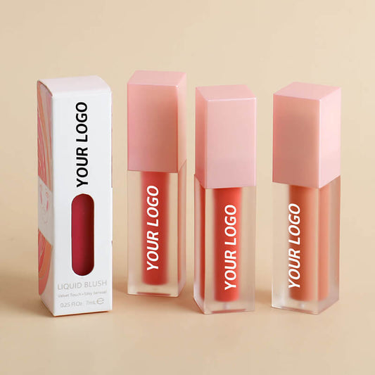 8 color liquid blush matte blusher moisturizing long lasting