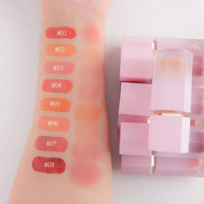 8 color liquid blush makeup blusher long lasting waterproof vagan