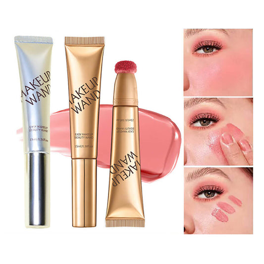 5 color liquid blush and contour brightening high pigmented skin friendly