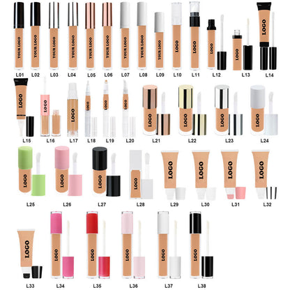 22-Shade Liquid Concealer High Coverage Acne Marks Spots Dark Circles Vegan