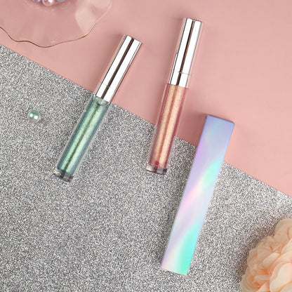5-Color Liquid Eyeshadow Waterproof Under-Eye Brighten Highlighter Long-Lasting