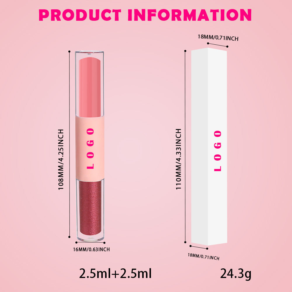 6-Color Liquid Eyeshadow Matte & Shimmer Waterproof Long-Lasting Vegan