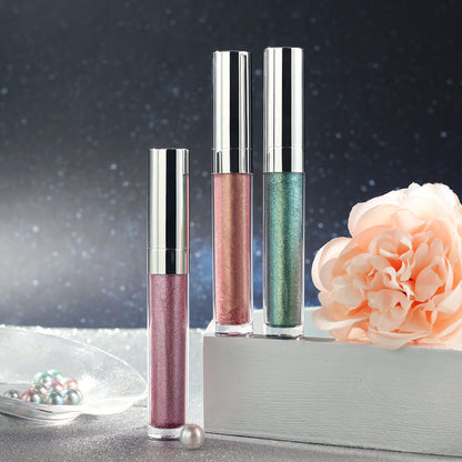 5-Color Liquid Eyeshadow Waterproof Under-Eye Brighten Highlighter Long-Lasting