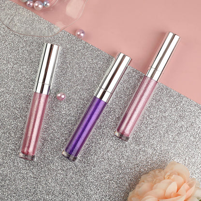 5-Color Liquid Eyeshadow Waterproof Under-Eye Brighten Highlighter Long-Lasting