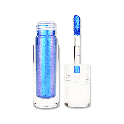 6 Color Chameleon Liquid Eyeshadow Metallic Highlighter Holographic Lipstick