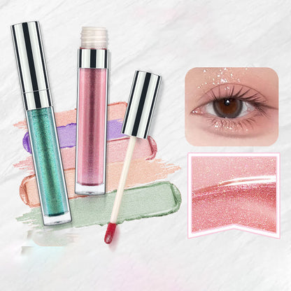 5-Color Liquid Eyeshadow Waterproof Under-Eye Brighten Highlighter Long-Lasting