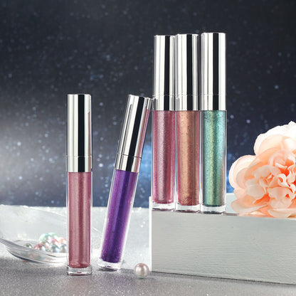 5-Color Liquid Eyeshadow Waterproof Under-Eye Brighten Highlighter Long-Lasting