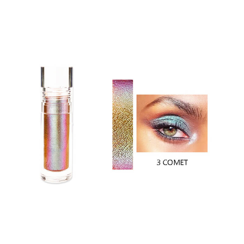 6 color chameleon liquid eyeshadow highlighter shining lipstick