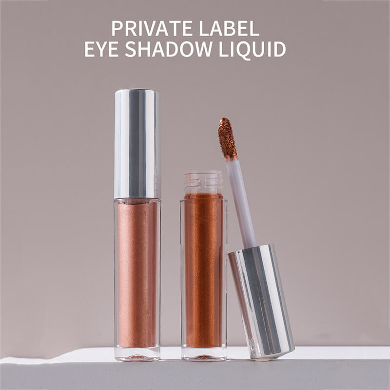 6 color liquid eyeshadow face highlighter shiny lip gloss brightening