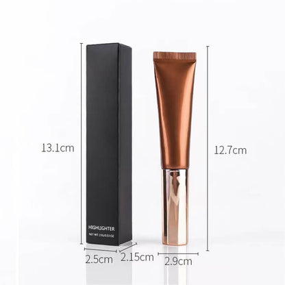 6 color liquid highlighter makeup highlight pearlescent glitter