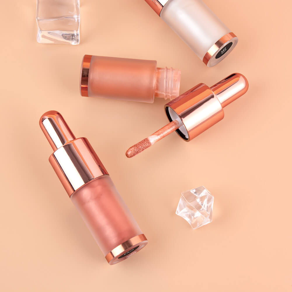 6-Color Liquid Highlighter Ulta-Shimmer Pearlescent Face Body Clavicle Brightener