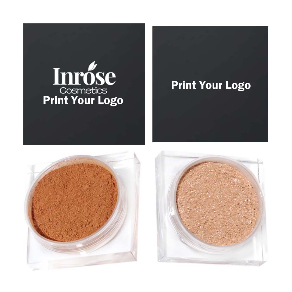 11 color setting powder loose matte finished powder oil control vegan