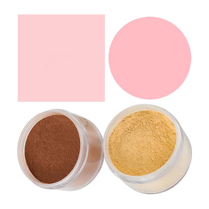 14 Color Loose Setting Powder With Puff Oil Control Long Lasting Private Label