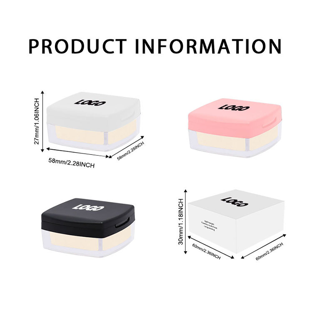 14-Shade Loose Setting Powder With Puff Matte Oil-Control Long-Lasting Waterproof