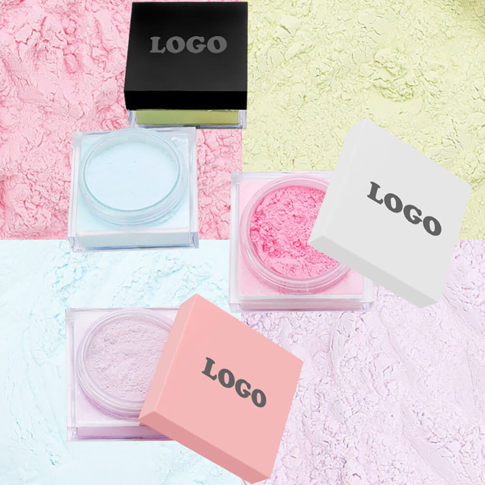 14-Shade Setting Loose Powder With Puff Long-Lasting Waterproof Oil-Control