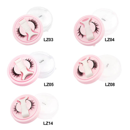 Magnetic false eyelash magnet eyelashes reusable waterproof natural thick glue-free