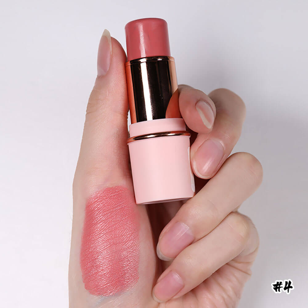11 color blush stick blusher cream multi-use waterproof cruelty free