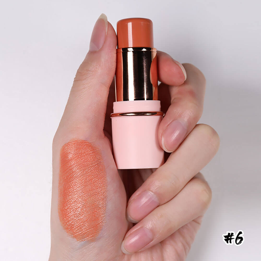 11 color blush stick blusher cream multi-use waterproof cruelty free