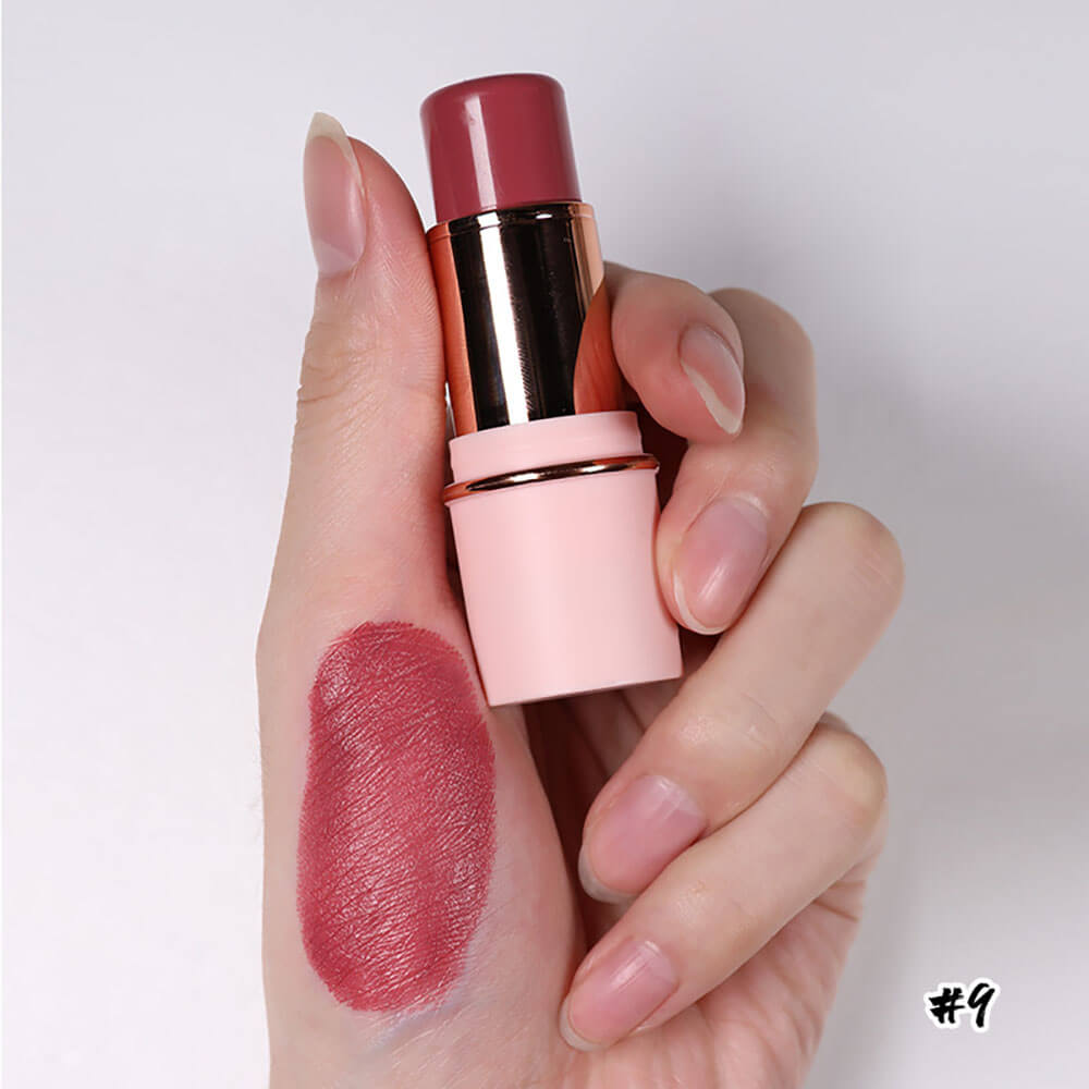 11 color blush stick blusher cream multi-use waterproof cruelty free
