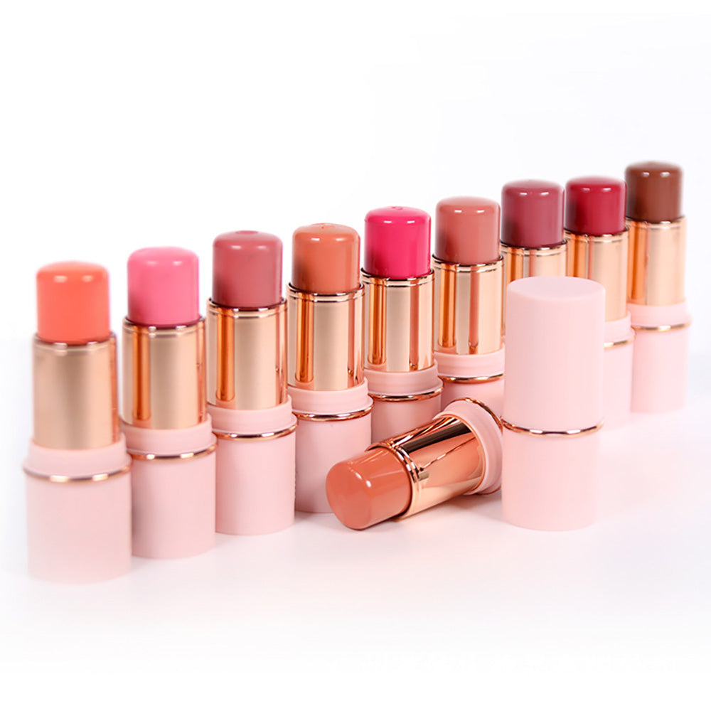 11 Color Blush Stick Blusher Cream Multi-Use Waterproof Long Lasting Vegan