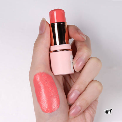 11 color blush stick blusher cream multi-use waterproof cruelty free