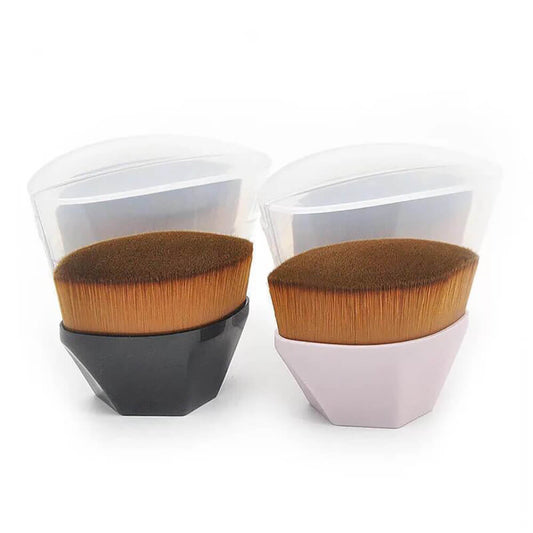 2 color No.55 foundation powder brush soft portable