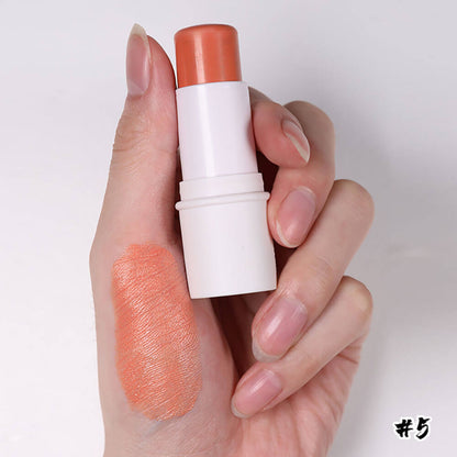 11 color blush stick blusher cream long lasting multi-use waterproof