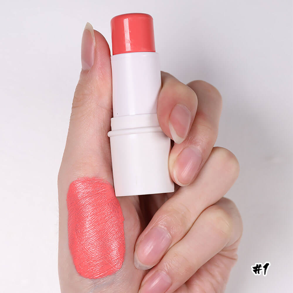 11 color blush stick blusher cream long lasting multi-use waterproof