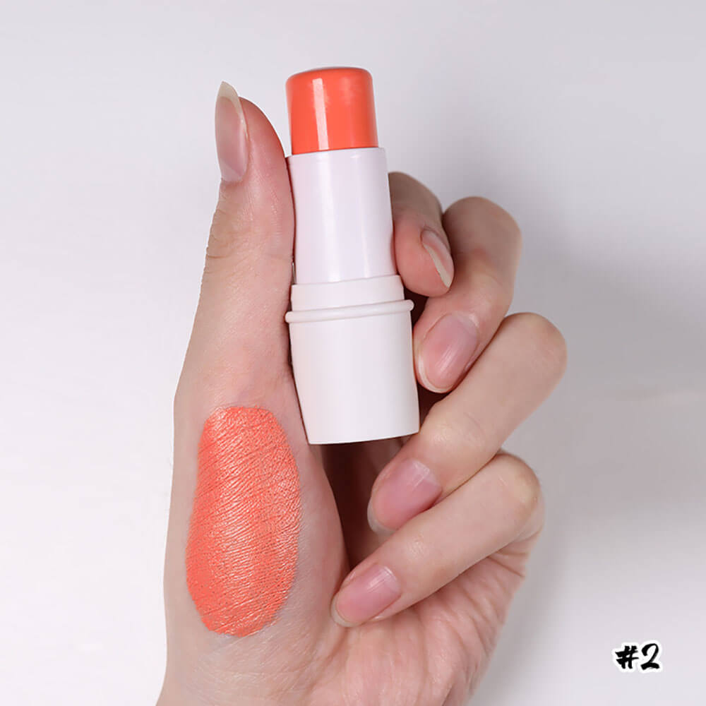 11 color blush stick blusher cream long lasting multi-use waterproof