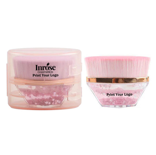 Pinceaux à fond de teint n° 55, pinceau correcteur, pinceau poudre doux, format portable