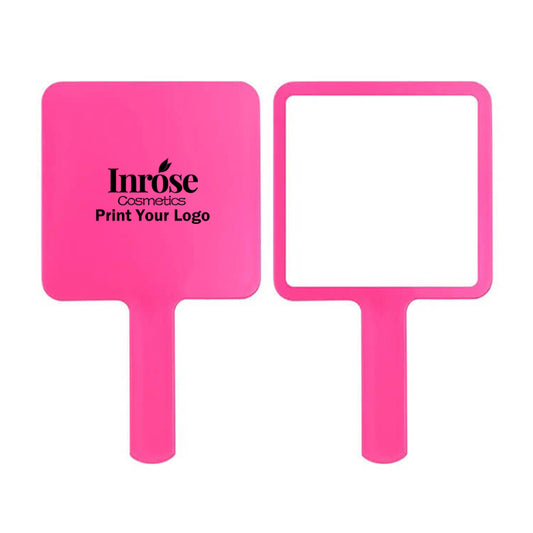 6 color makeup mirror suqare shape portable handheld gift mirrors 9*16cm