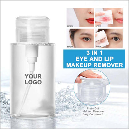 Gentle makeup remover oil deep cleansing face eyes lip press cleanser 120ml